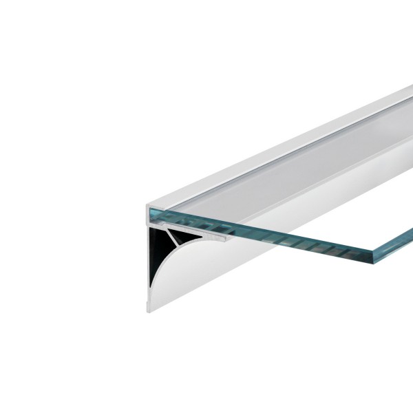 SLV 213551 Glenos, Regalprofil, weiß matt, B/H/L 6x6,9x200cm, LED Strips max.B.1cm