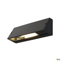 SLV 230030 Pema, Wandleuchte, schwarz, IP44, E27, max.15W SLV 230030 Pema, Wandleuchte, schwarz, IP44, E27, max.15W