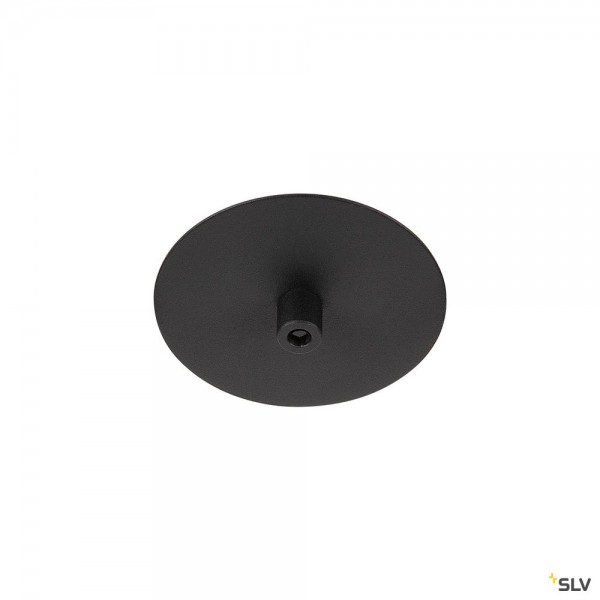 SLV 1004674 Fitu, Einbaurosette, 1er, schwarz