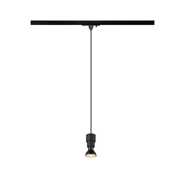 SLV 1008207 Puri 2.0 Basic, 1-Phasen Pendelleuchte, GU10, in schwarz