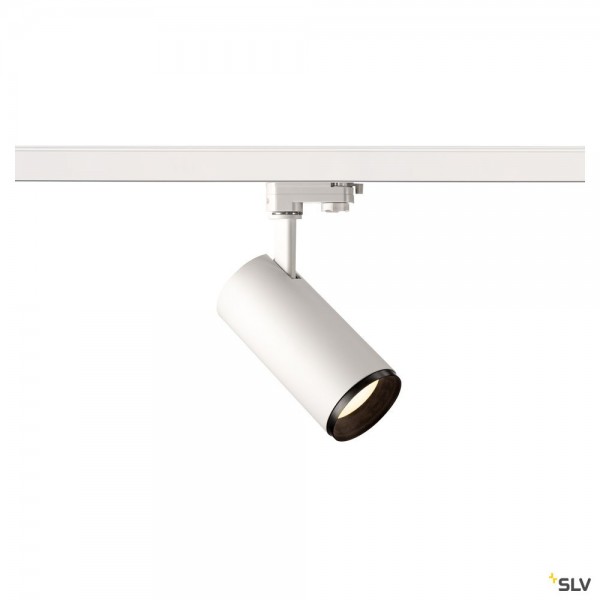 SLV 1004192 Numinos M, 3 Phasen, Strahler, weiß/schwarz, dimmbar C, LED, 20,1W, 4000K, 2060lm, 60°