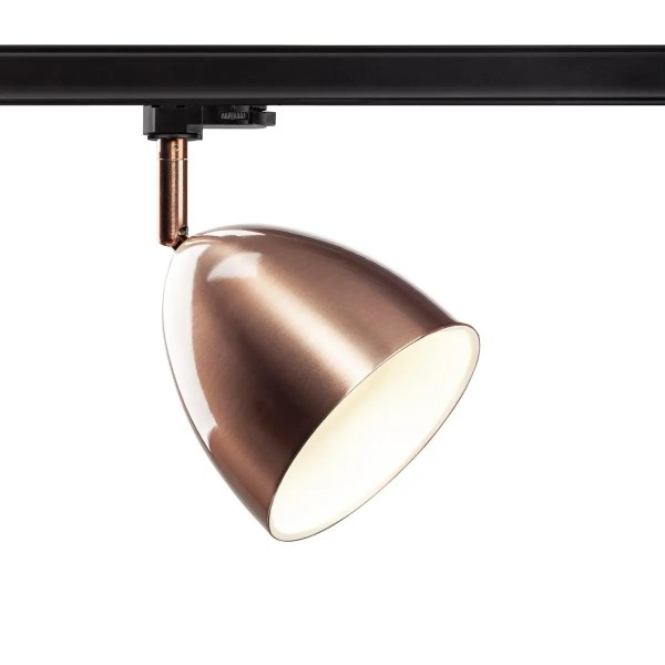SLV 1008057 Para Cone 14, 3-Phasen Leuchte, GU10, in kupfer/weiß