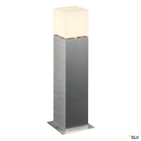 SLV 1000345 Square Pole 60, Wegeleuchte, Edelstahl, IP44, E27, max.20W SLV 1000345 Square Pole 60, Wegeleuchte, Edelstahl, IP44, E27, max.20W