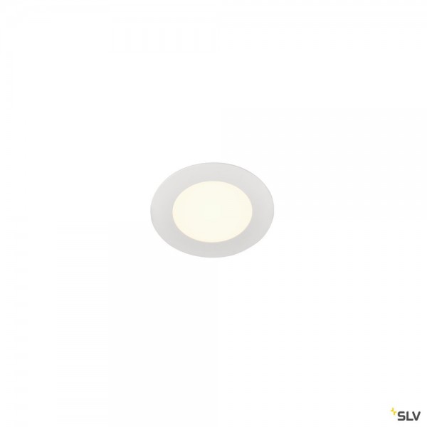 SLV 1004694 Senser 12, Deckeneinbauleuchte, weiß, LED, 6W, 4000K, 470lm