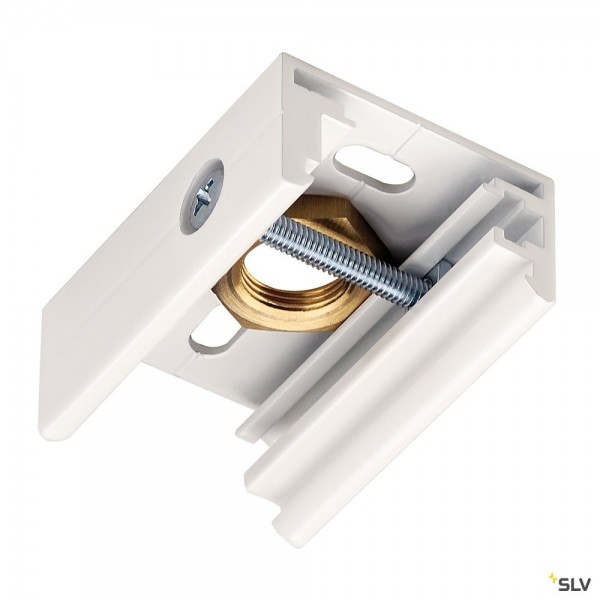 SLV 1001530 3 Phasen, Eutrac, Aufbauschiene, Pendelclip, weiß