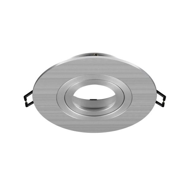 SLV 1007632 New Tria 75 XL, Deckeneinbauring, aluminium, rund, dreh- und schwenkbar, Ø11cm, H:2.6cm