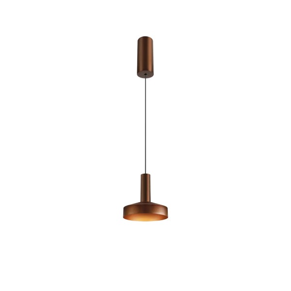 SLV 1007520 Lalu Tetra 14, LED Hängeleuchte, bronze, dimmbar, 9.5W, 3000K, 680lm