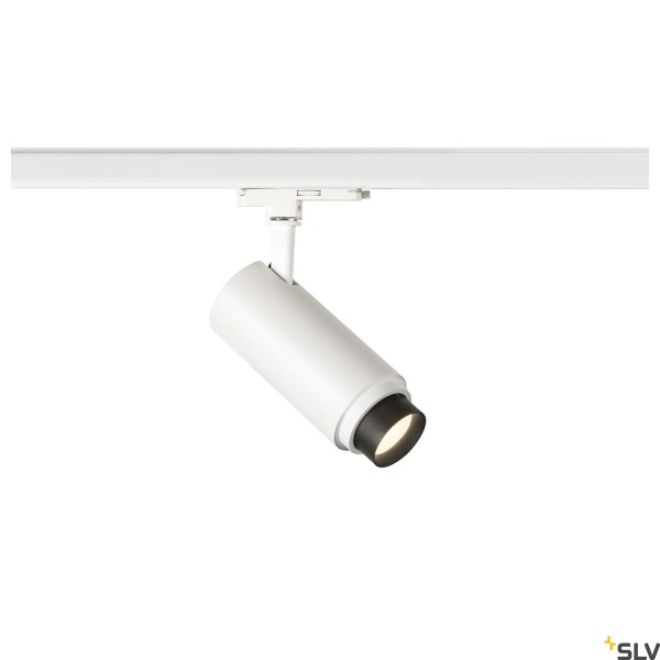 SLV 1006119 Numinos Zoom M, 3 Phasen, Strahler, weiß, dimmbar Dali, LED, 20W, 4000K, 1900lm, 15-60°