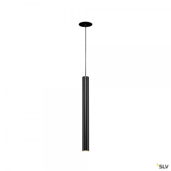 SLV 158410 Helia 45, Pendeleinbauleuchte, schwarz, LED, 9W, 3000K, 700lm