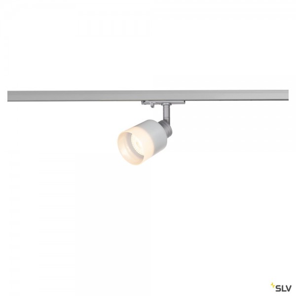 SLV 1001870 Puri Track, 1 Phasen, Strahler, silbergrau, QPAR51, GU10, max.50W