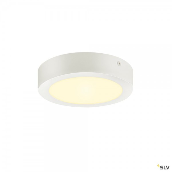 SLV 1003015 Senser 18, Wand- und Deckenleuchte, weiß, dimmbar C, LED, 12W, 3000K, 880lm