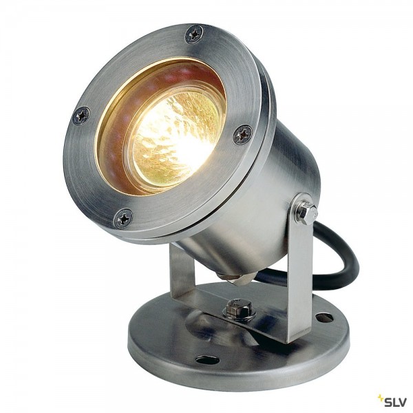 SLV 229090 Nautilus, Strahler, Edelstahl, IP67, GX5.3, max.35W