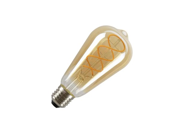 SLV 1008646 LED-Lampe gold ST64, 4W, 2000K, 300lm