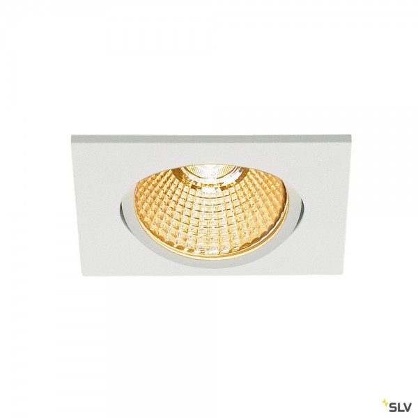 SLV 1003069 New Tria 68, Deckeneinbauleuchte, weiß, dimmbar L, LED, 11W, 2700K, 800lm