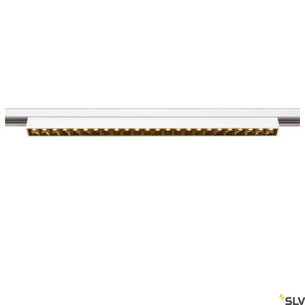 SLV 1006634 In-Line 44, 48V Track, Strahler, Darklight Refl., weiß, Dali, LED, 14W, 2700K, 1180lm