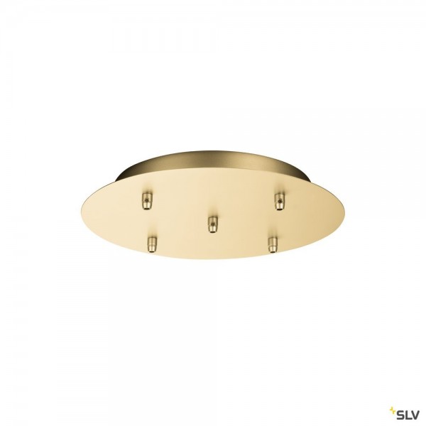 SLV 1002165 Fitu, Deckenrosette, 5er, gold