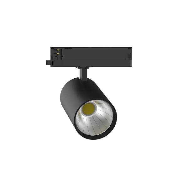 SLV 1011129 Trackspot P, 3-Phasen LED-Strahler DALI, schwarz, 13-42W, 3K, 60°, bis 154 lm/W