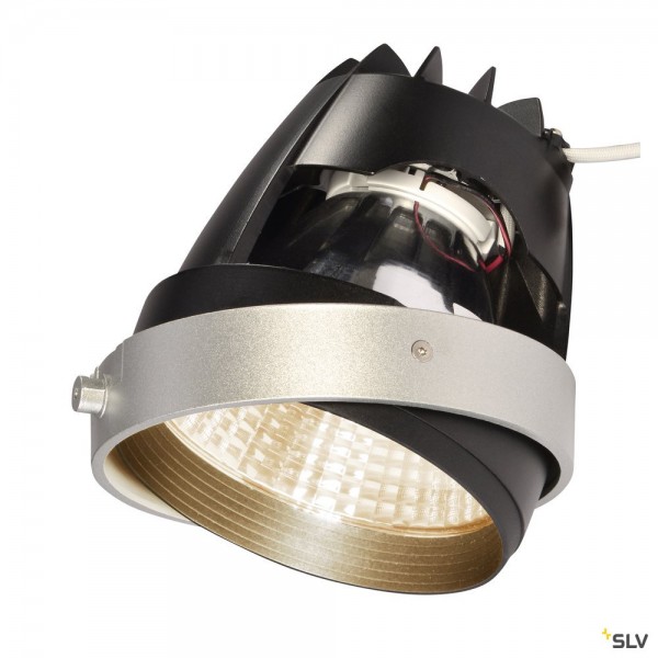 SLV 115253 COB LED Modul, Aixlight® Pro, silbergrau/schwarz, 26W, 3200K, 1650lm, 30°