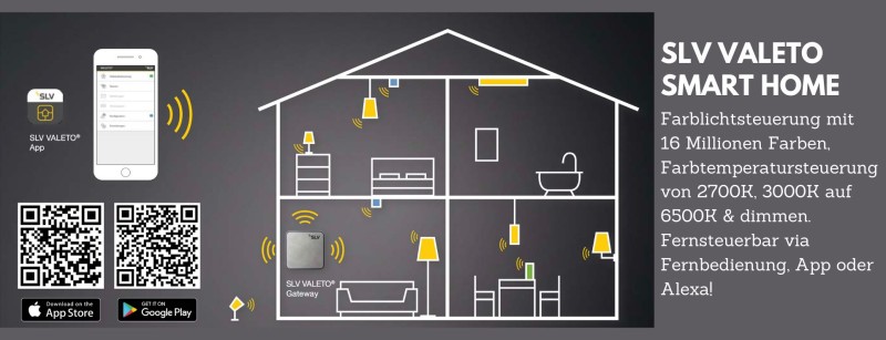 SLV Valeto Smart Home System - für ein intelligentes Zuhause