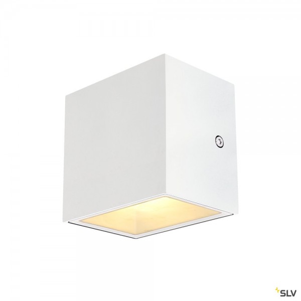 SLV 1002033 Sitra Cube, Wandleuchte, weiß, up&down, IP65, LED, 11W, 3000/4000K, 1120lm