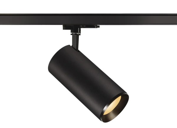 SLV 1005796 Numinos XL, 3-Phasen LED-Strahler, DALI, 28W, 2700K, 3550lm, 36°, in schwarz