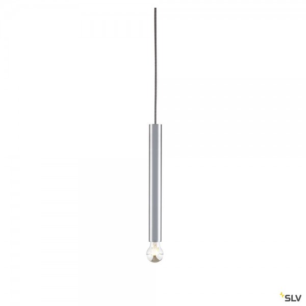 SLV 1002563 Fitu, Pendelleuchte, 500cm, aluminium, ohne Rosette, E27, max.60W