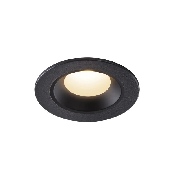 SLV 1005517 Numinos XS, Deckeneinbauleuchte, schwarz, IP44, LED, 7W, 3000K, 700lm, 20°