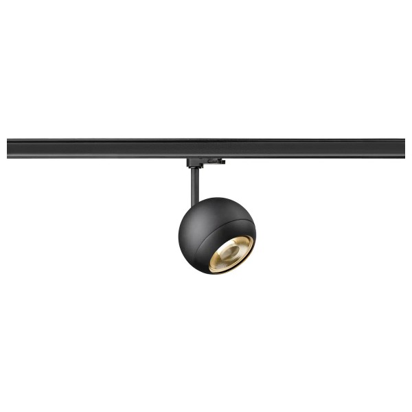 SLV 1008184 Light Eye 150, 3-Phasen Spot, GU10, in schwarz matt