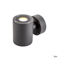 SLV 1002018 Sitra, Wandleuchte, anthrazit, up&down, IP44, LED, 17W, 3000K, 976lm SLV 1002018 Sitra, Wandleuchte, anthrazit, up&down, IP44, LED, 17W, 3000K, 976lm