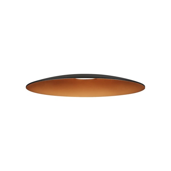 SLV 1007535 Lalu Elypse 15, Lampenschirm, schwarz, bronze, D:15cm, H:1.4cm