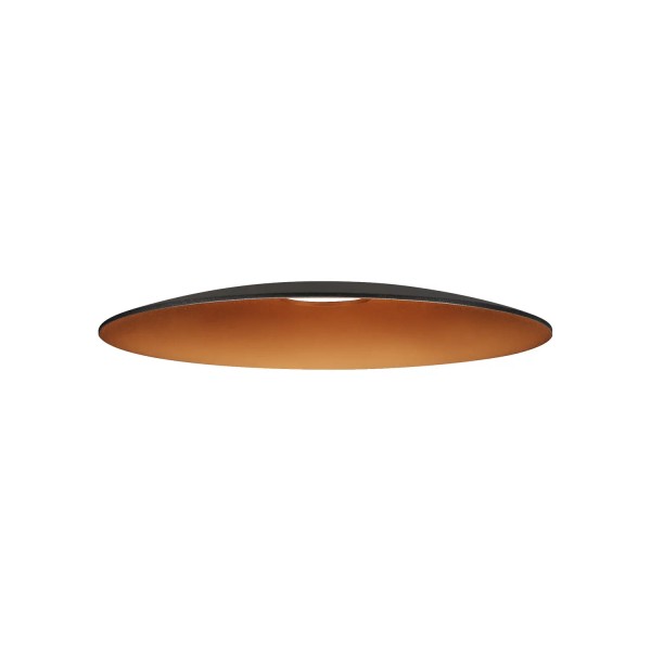 SLV 1007535 Lalu Elypse 15, Lampenschirm, schwarz, bronze, D:15cm, H:1.4cm