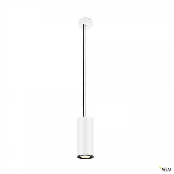 SLV 133121 Supros 78, Pendelleuchte, weiß, dimmbar C, LED, 12W, 3000K, 700lm