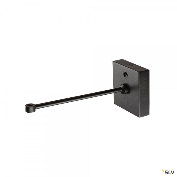 SLV 1004682 Fitu, Crane Base, Wandpendelleuchte, Wandhalter, schwarz