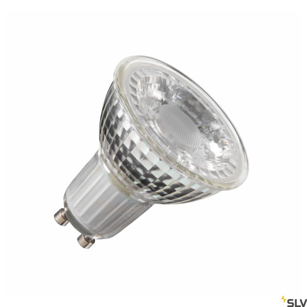 SLV 1005273 Leuchtmittel, silber, Dim to Warm, QPAR51, GU10, LED, 6W, 2200K-2700K, 360lm, 36°