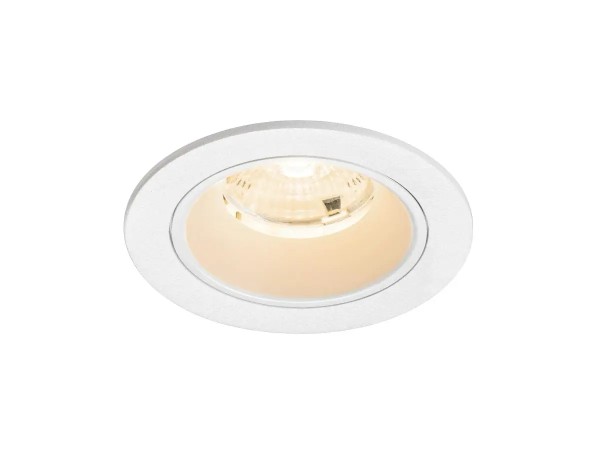 SLV 1009449 Numinos S, LED-Einbauspot, 6.7W, 2700K, 1000lm, 55°, in weiß