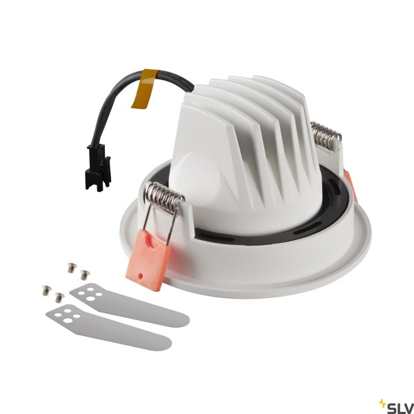 SLV 1005332 Numinos Move S, Deckeneinbauleuchte, weiß, LED, 8,6W, 2700K, 720lm, 40°