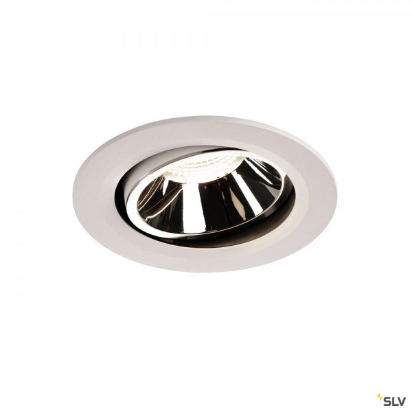 SLV 1003687 Numinos Move L, Deckeneinbauleuchte, weiß, LED, 25,41W, 4000K, 2350lm, 20°