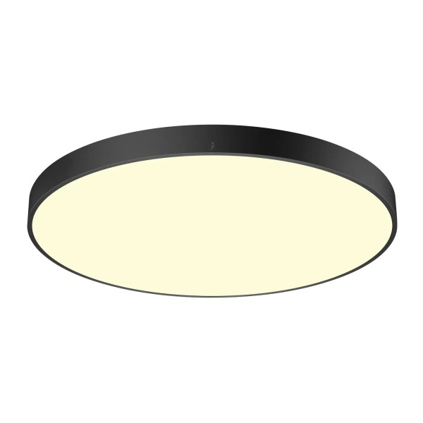 SLV 1007314 Medo Pro 90, LED Deckenleuchte, Indirekt, schwarz, Opal, DIM, 74W, 3K/4K, 11200lm