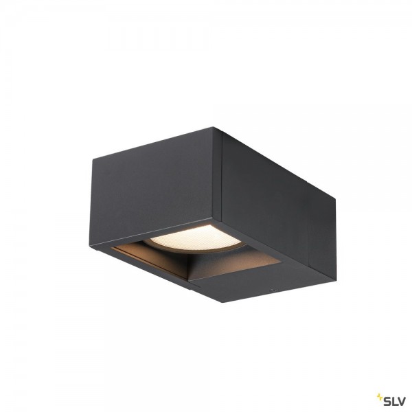 SLV 1004747 Eskina Frame, Wandleuchte, dimmbar C, anthrazit, IP65, LED, 15W, 3000/4000K, 1200lm