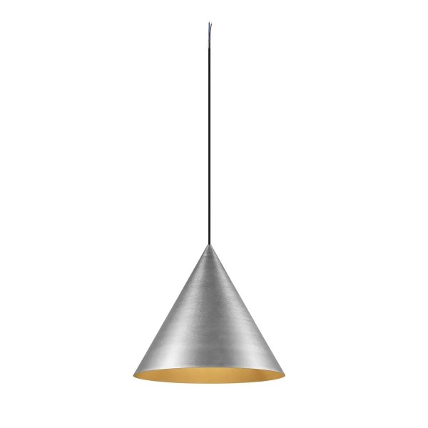 SLV 1009136 Magico 38, Hängelampe konisch E27, in aluminium