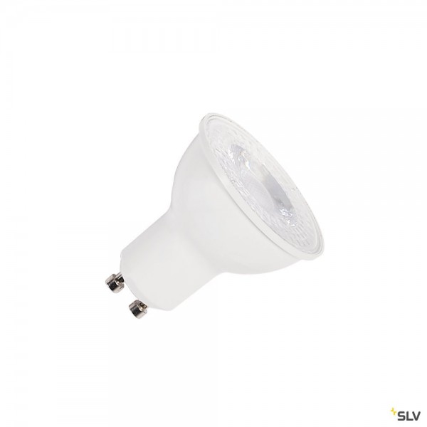 SLV 1005076 Leuchtmittel, weiß, dimmbar, QPAR51, GU10, LED, 6W, 2700K, 450lm, 38°
