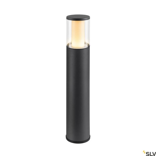 SLV 1006390 + 1006380 M-Pol 60 M, Pollerleuchte, anthrazit, Dali, LED, 19W, 2700/3000K, 1230lm