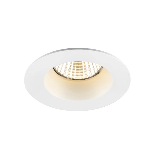 SLV 1007407 New Tria 68, Einbauleuchte, weiß, IP65, dimmbar, LED, 8.3W, 3000K, 570lm, 38°