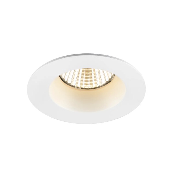 SLV 1007407 New Tria 68, Einbauleuchte, weiß, IP65, dimmbar, LED, 8.3W, 3000K, 570lm, 38°