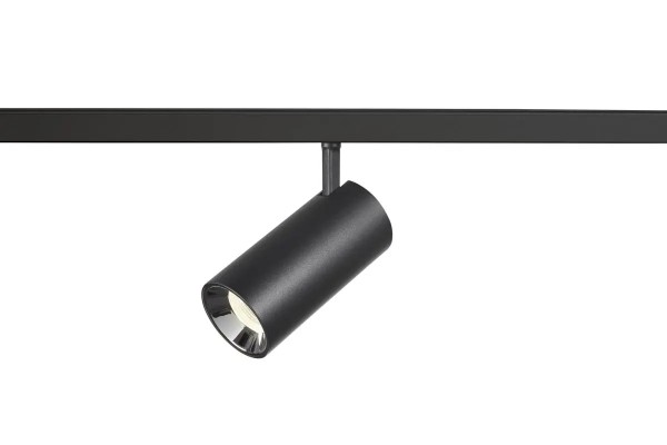 SLV 1006743 Numinos S, 48V LED-Strahler, DALI, 16W, 4000K, 1350lm, 20°, in schwarz/chrom