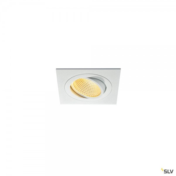 SLV 114241 New Tria 1 Set, Deckeneinbauleuchte, dimmbar L, LED, 16W, 2700K, 1030lm