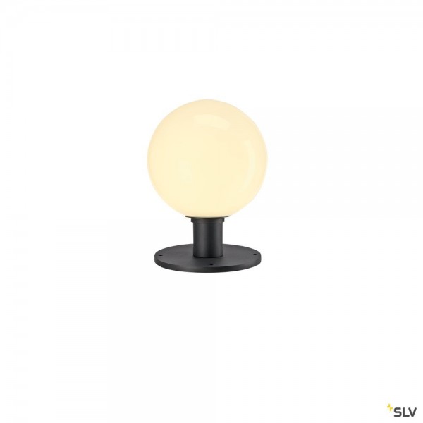 SLV 1001999 Gloo Pure Pole 27, Wegeleuchte, anthrazit, IP44, E27, max.23W