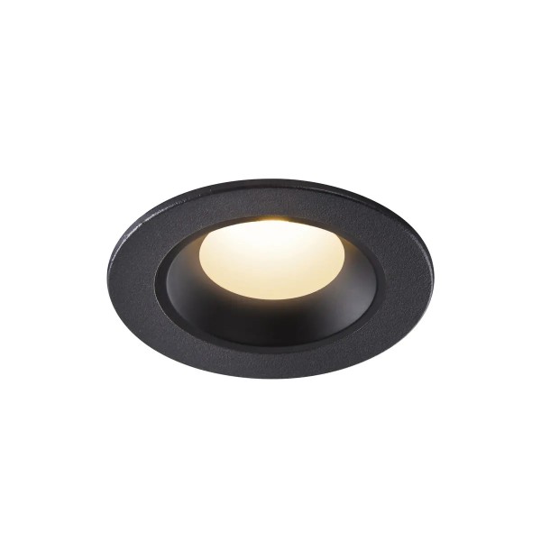 SLV 1005523 Numinos XS, Deckeneinbauleuchte, schwarz, IP44, LED, 7W, 3000K, 690lm, 55°