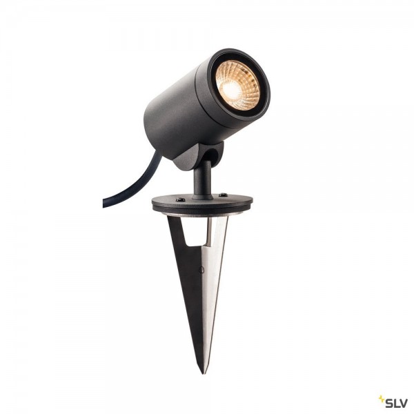 SLV 1000735 Helia, Strahler, anthrazit, IP55, LED, 8W, 3000K, 480lm