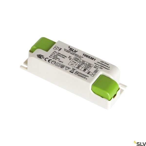 SLV 1005381 LED Netzteil, 20W, 12V/24V